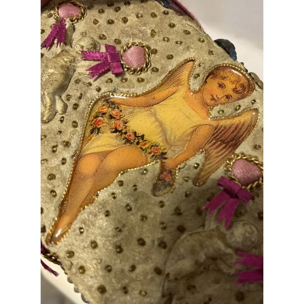 Mary Francis Embellished Mini Bag with Angel Motif - Picture 14 of 16